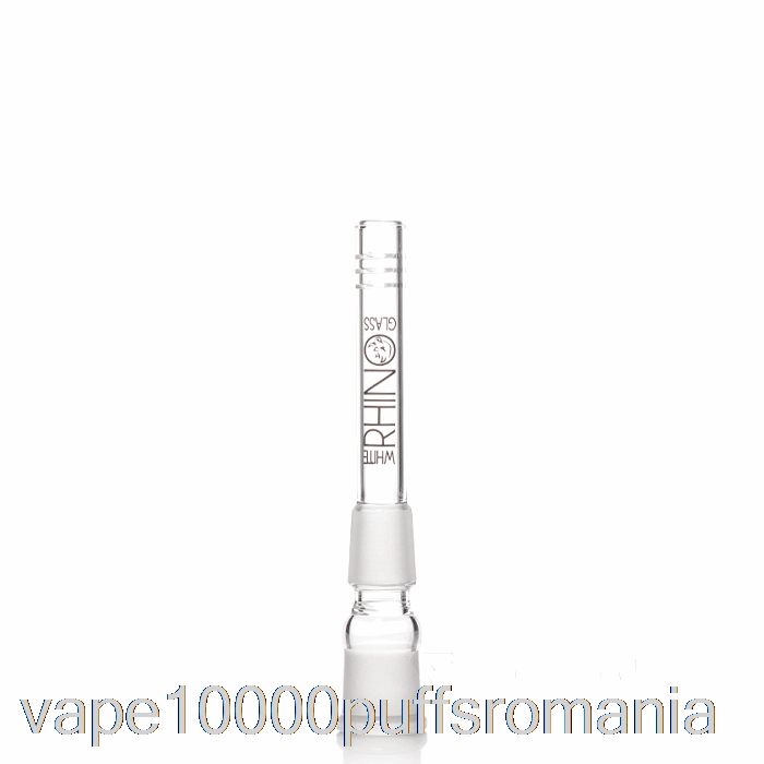 Vape Romania White Rhino 19/19 Sticla Downstem 4inch
